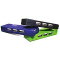 KLIP Xtreme 4 Port Portable USB 2.0 Hub 