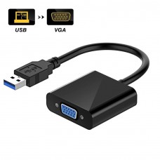 USB 3.0 to VGA Adapter Multi-display Video Converter- PC Laptop 