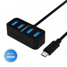 Sabrent 4-Port USB-C to USB 3.0 Mini Portable Hub