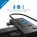 Sabrent 4-Port USB 3.0 Hub with Individual Power Switches and LEDs 