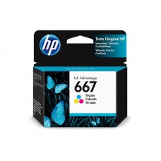 HP 667 Colour Original Ink Cartridge 