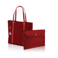 KlipX Verona 15.4" Handbag/ Laptop Bag- Red