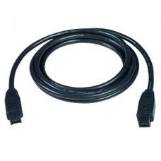 FIREWIRE 9P-9P M-M 6FT BLACK