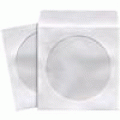 CD SLEEVES PAPER (100)PK -WHIT